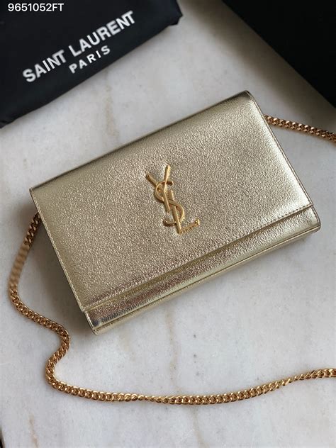 ysl gold bag chain|ysl shoulder bag price.